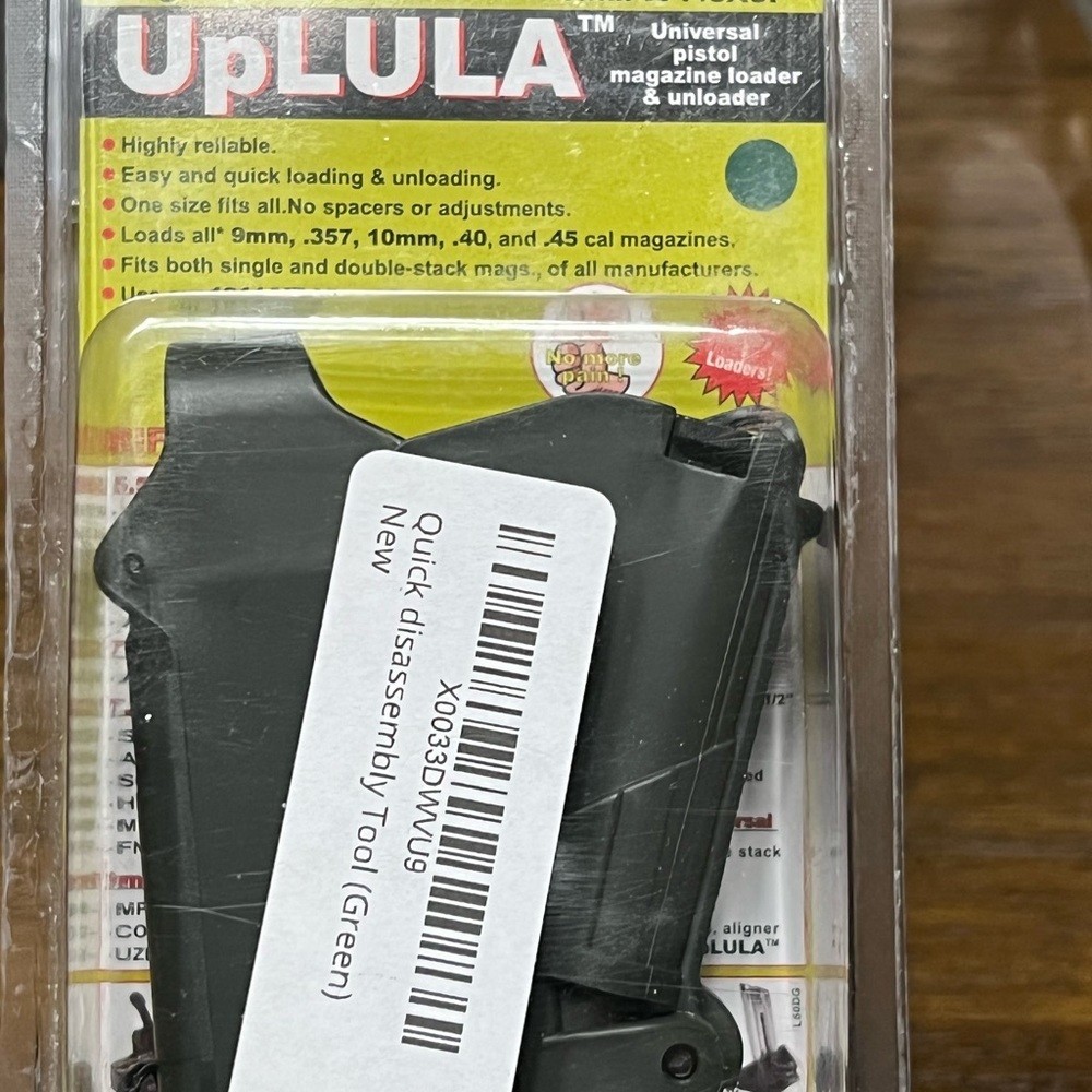 UpLULA universal magazine loaders.  9mm all the way to 45acp.  Save your fingers